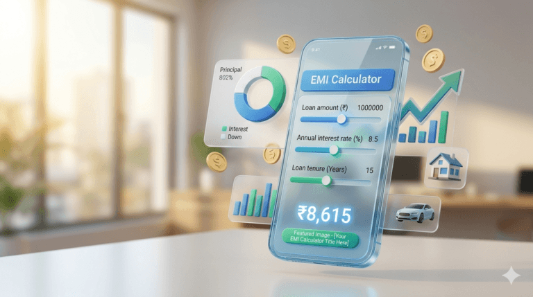 Emi Calculator Online - Home loan,personal loan calculate